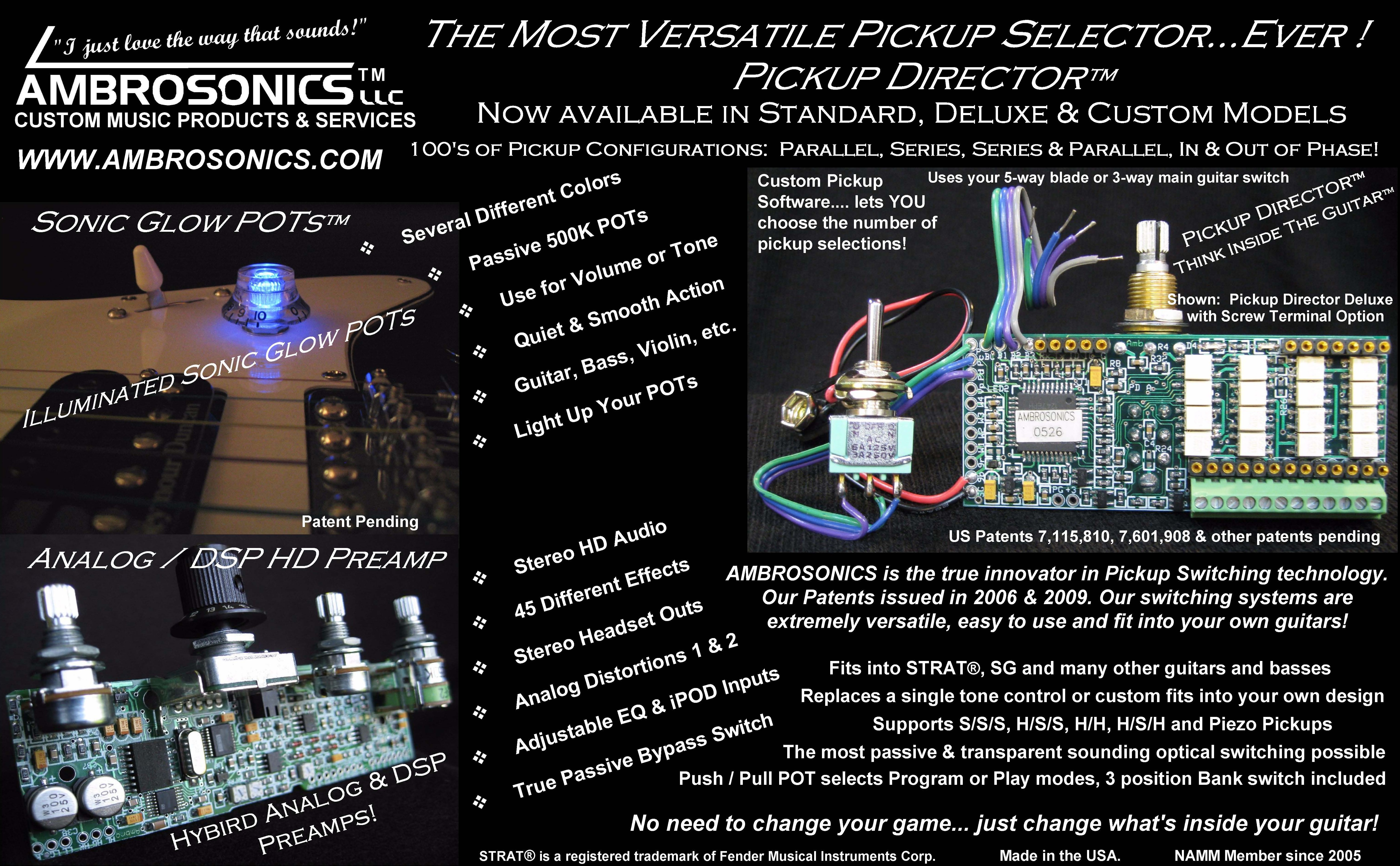 Visio-Premierguitar Ad1 FEB NAMM Rev B half page 5.81 by 3.59 in